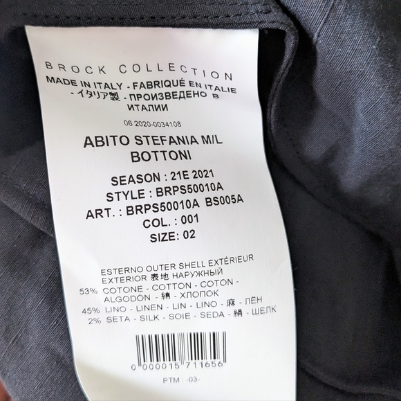 NWT💯 Brock Collection Stefania Midi Dress Sz 2/XS - Picture 7 of 7